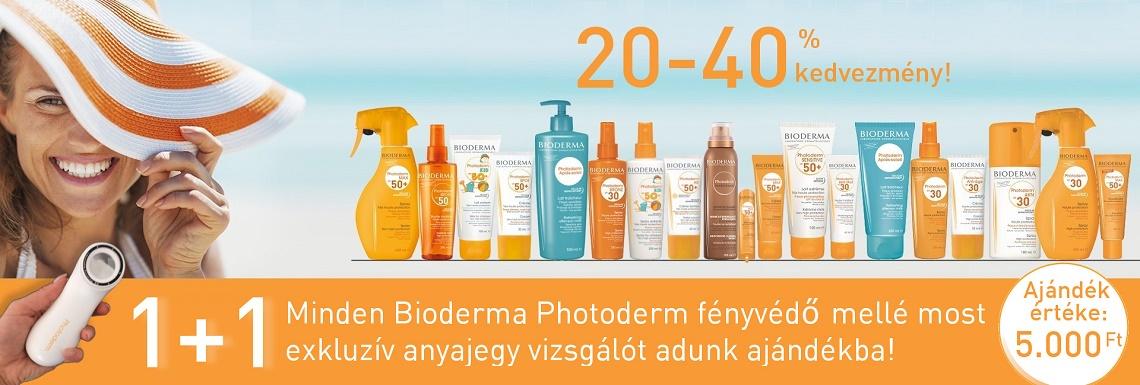 5000 Ft értékű Bioderma Photoderm anyajegy vizsgálót adunk ajándékba minden Bioderma Photoderm fényvédő mellé!