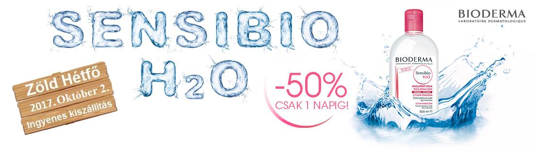 2017. október 2-án a Bioderma Sensibio H2O 500ml 50% kedvezménnyel rendelhető meg!