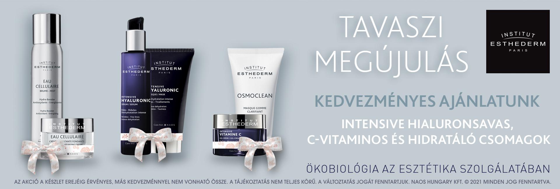 Institut Esthederm exkluzív tavaszi csomagok 