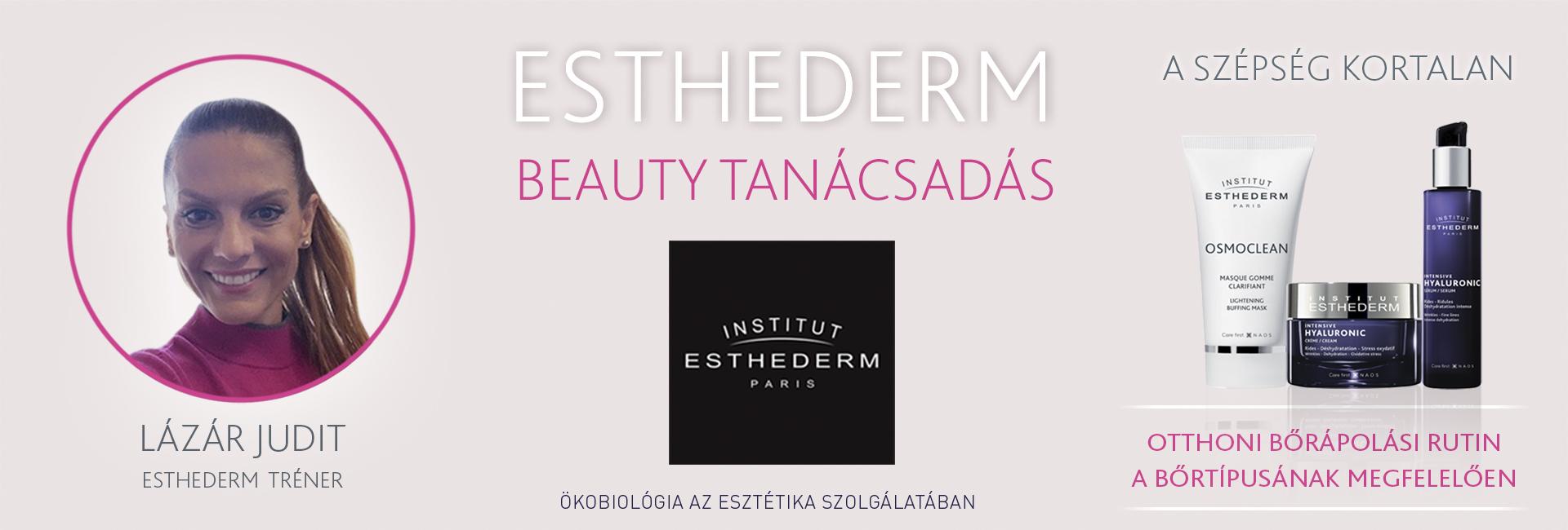 Kivételes lehetőség az Intstitut Esthederm-től: Beauty tanácsadás