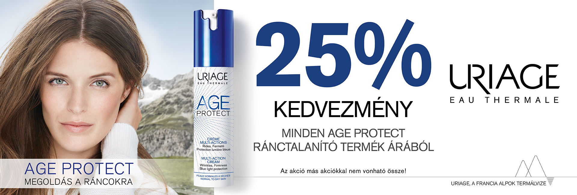 2021. február 8-15. között minden Uriage Age Protect terméket 25% kedvezménnyel kínálunk!