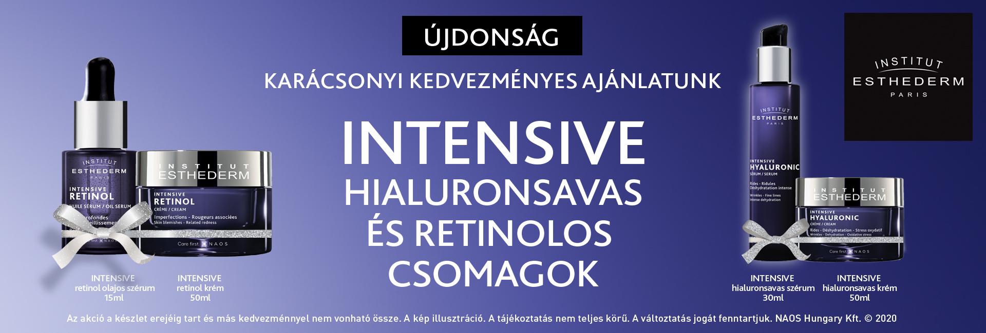 Institut Esthederm exkluzív karácsonyi csomagok