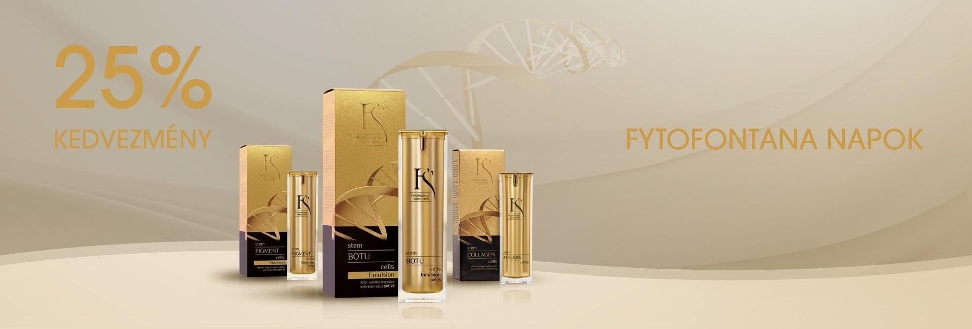 Már csak ma éjfélig adunk 25% kedvezményt minden Fytofontana termékre!