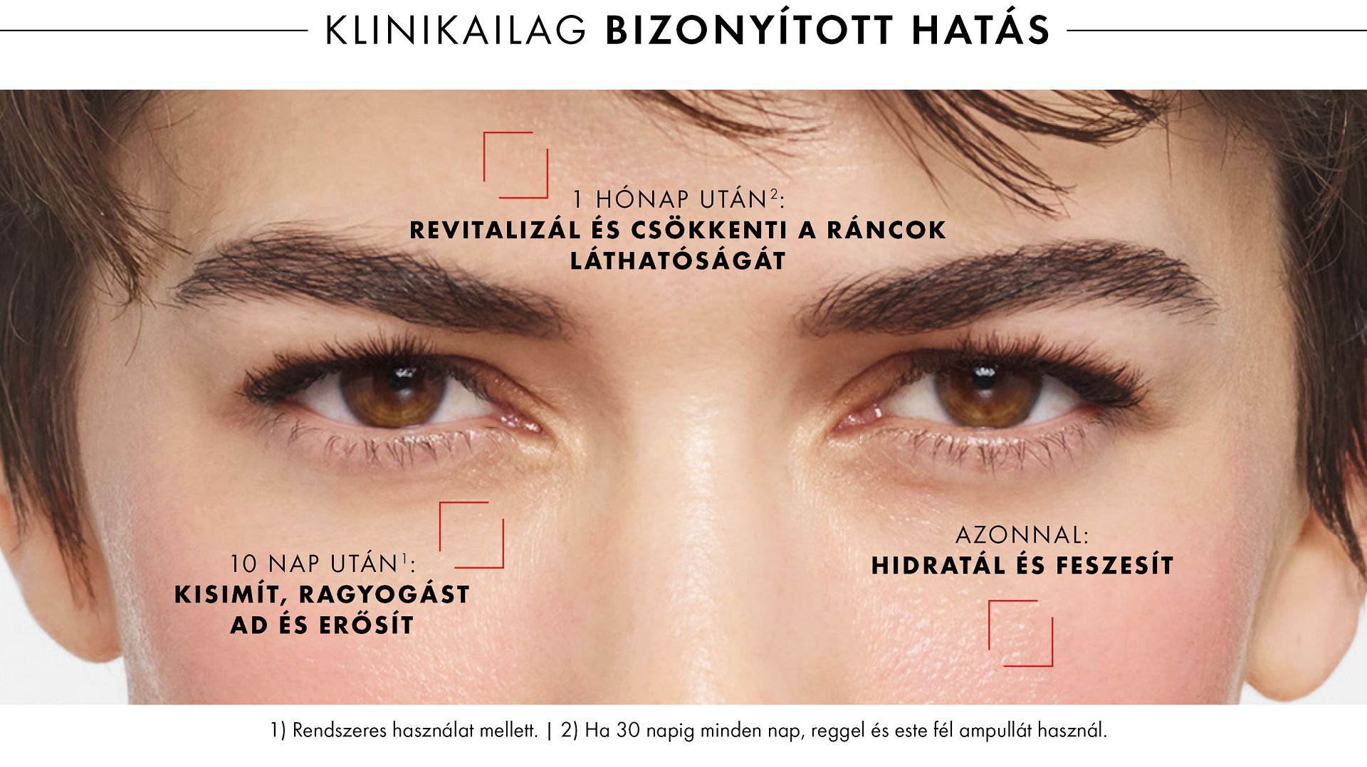 Öregedésgátló innováció ráncok, feszességvesztés és fakó arcbőr ellen.