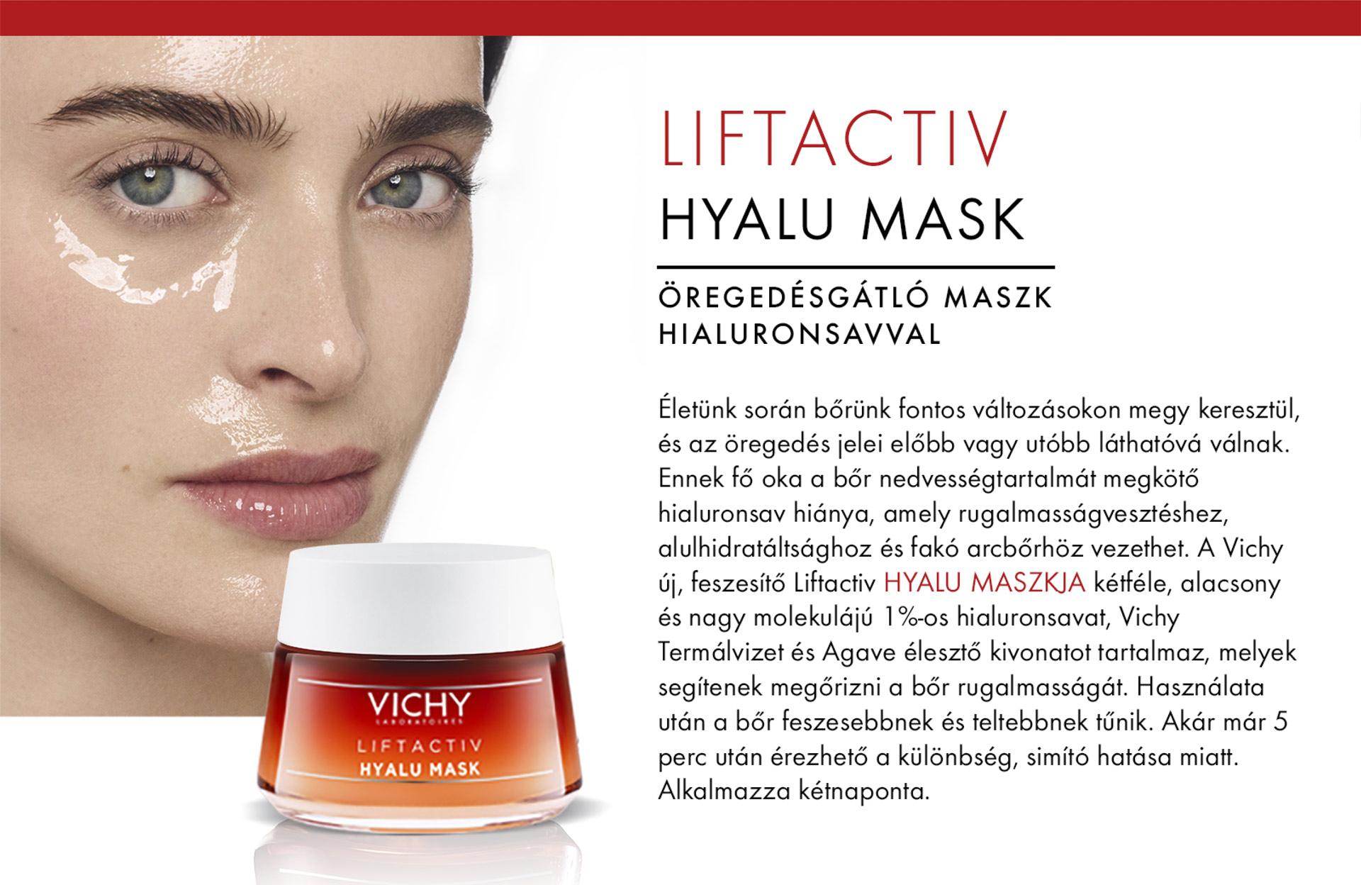 Vichy Liftactiv Hyalu maszk