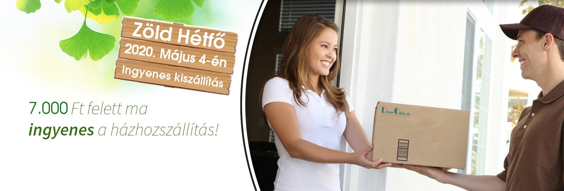 2020. május 4.én - CSAK 1 NAPIG - minden 7.000 Ft feletti megrendelést ingyen szállítunk ki függetlenül attól, hogy milyen szállítási vagy fizetési módot választ!