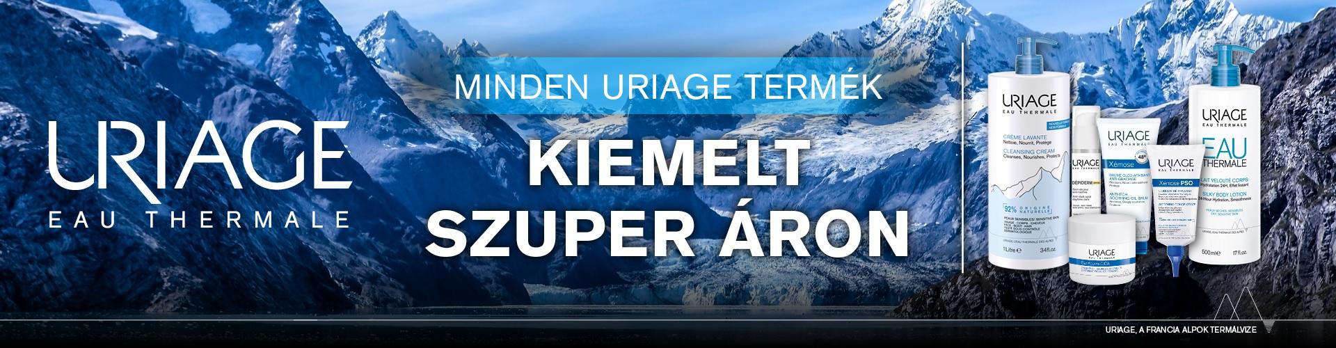 2023. november 1. és 2024. január 15. között az Uriage termékek kiemelt szuper áron rendelhetők meg nálunk!