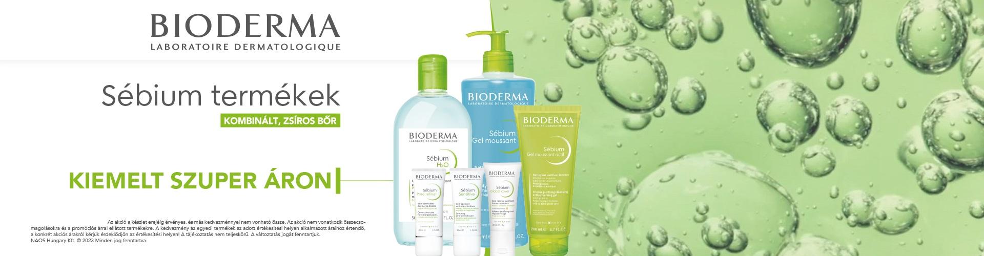 Bioderma Sébium hatékony megoldást kínál a vegyes-zsíros bőrűeknek a tisztálkodás és bőrápolás területén a problémák orvoslására.