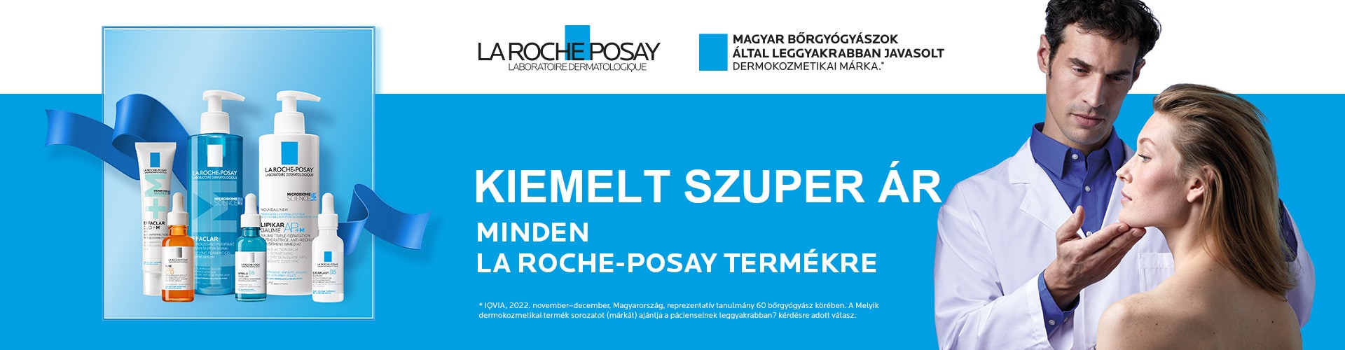 La Roche-Posay JOY napok: 2023. november 6-13. között a La Roche-Posay termékek kiemelt szuper áron rendelhetők meg nálunk!