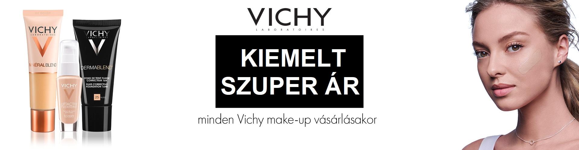 2023. október 2-9. között kiemelt szuper áron kínálunk minden Vichy make-up terméket!