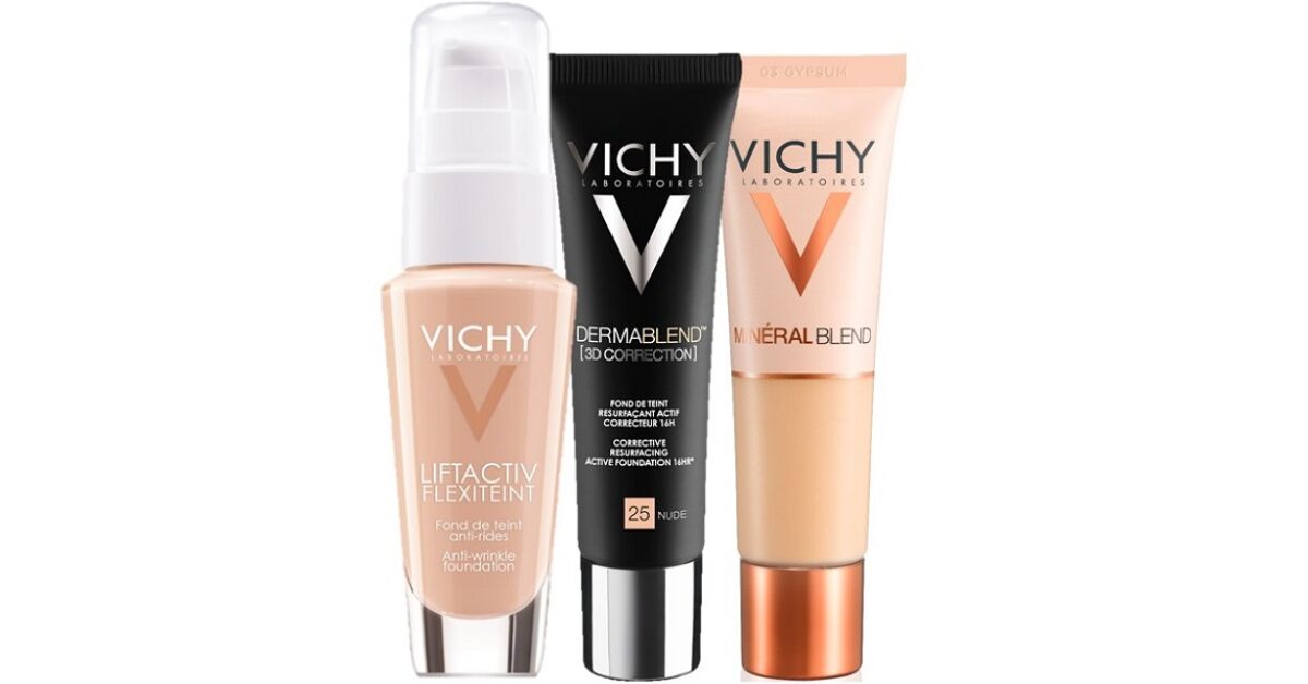 Vichy Dermablend Sand 35 korrekciós alapozó fluid 16H érzékeny bőrre SPF 35 - Vichy termékek