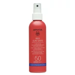 Kép 1/6 - Apivita Bee Sun Safe Spray arcra és testre SPF50 200ml