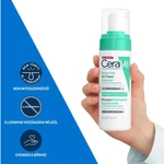 Kép 5/7 - CeraVe Kiegyensúlyozó Könnyű Habtisztító kombinált, normál bőrre
