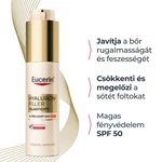 Kép 3/12 - Eucerin Hyaluron-Filler + Elasticity ultrakönnyű nappali fluid SPF 50+ 50ml
