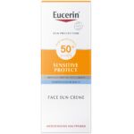 Kép 2/3 - Eucerin Sun Sensitive Protect Napozó krém arcra SPF50+ 50ml