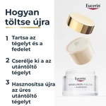 Kép 9/10 - Eucerin Hyaluron-Filler + Elasticity Bőrtömörséget regeneráló éjszakai krém öko utántöltő  50ml