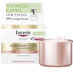 Kép 1/13 - Eucerin Hyaluron-Filler + Elasticity bőrtömörséget regeneráló nappali arckrém Rose SPF30 öko utántöltő 50ml