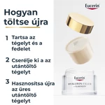 Kép 9/10 - Eucerin Hyaluron-Filler + Elasticity Bőrtömörséget regeneráló nappali arckrém SPF30 öko utántöltő 50ml