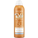 Kép 1/2 - Vichy Idéal Soleil homokálló napvédő spray gyerekeknek arcra és testre SPF 50⁺ 200 ml