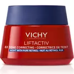 Kép 1/6 - Vichy Liftactiv B3 bőrtónus korrigáló éjszakai arckrém tiszta retinollal 50ml
