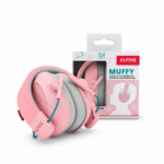 Kép 3/6 - Alpine Muffy Gyermek hallásvédő fültok - rózsaszín