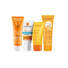 Arcápolók fényvédememmel