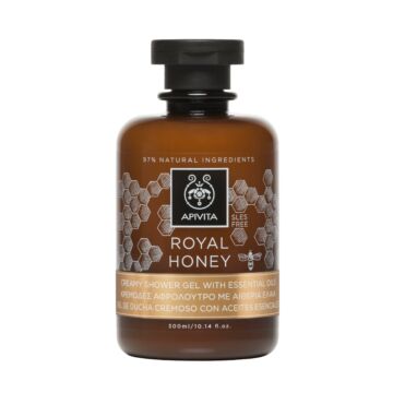 APIVITA Tusfürdő száraz bőrre - Royal Honey 300 ml