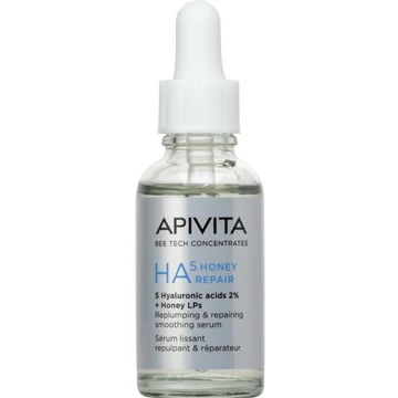 APIVITA BEE TECH HA5 HONEY feltöltő, regeneráló és bőrkisimító szérum 30ml