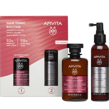 APIVITA Hajhullás elleni WOMEN csomag nőknek (250ml+150ml)