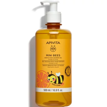 APIVITA MINI BEES bőrkímélő tusfürdő gyerekeknek 500ml