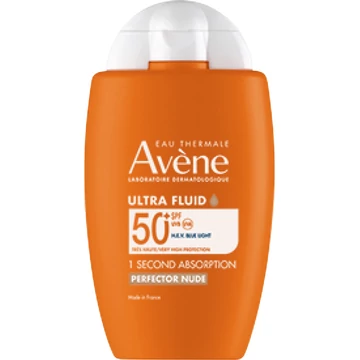 AVÉNE SUNCARE ULTRA FLUID Perfector Nude Fényvédő SPF50+ 50ML