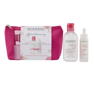 Bioderma Sensibio Defensive bőrápoló csomag az érzékeny bőr ápolására anti-aging hatással