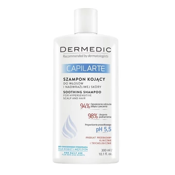 Dermedic Capilarte Fejbőr nyugtató sampon 300ml