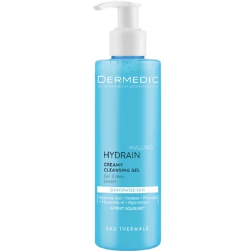 Dermedic Hydrain³ Krémes arctisztító gél 200ml