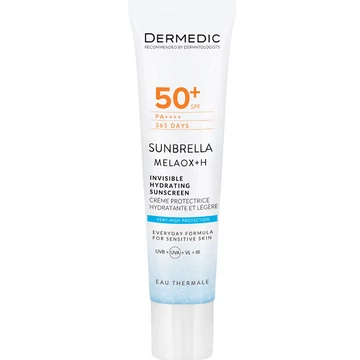 Dermedic Sunbrella INVISIBLE Hidratáló fényvédő SPF50+ 40ml
