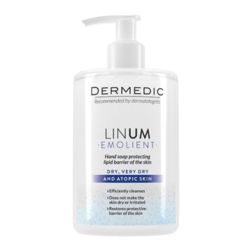 Dermedic Linum Emolient Lipidvédő szappan érzékeny kézre 300ml
