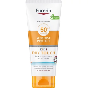 Eucerin Sun Kids Sensitive Protect Dry Touch gyermek napozó gél-krém SPF50+ 200ml