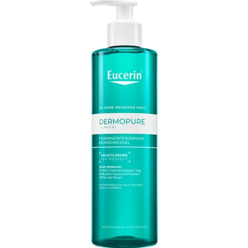 Eucerin DermoPure Clinical Purifying Cleanser - Tisztító gél 400ml Eucerin DermoPure Clinical Purifying Cleanser - Tisztító gél 400ml