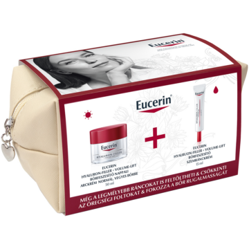 Eucerin Hyaluron-Filler + Volume-Lift Bőrápoló csomag normál bőrre