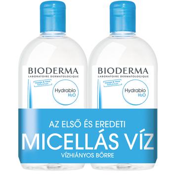 Bioderma Hydrabio H2O arc- és sminklemosó 500ml+500ml duo pack