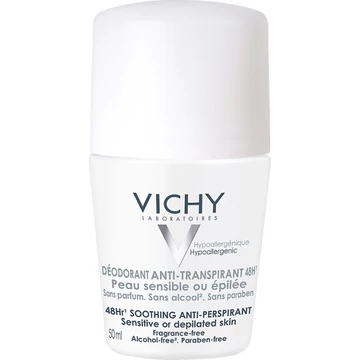 Vichy dezodor izzadságszabályozó golyós érzékeny vagy epilált bőrre 50 ml