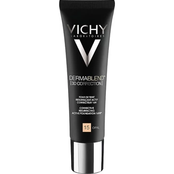 Vichy Dermablend 3D Korrekció 15 Opal alapozó bőrfelszín kisimító hatással 30 ml