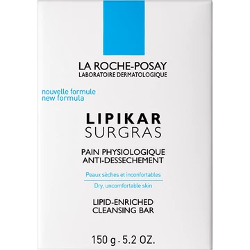 La Roche-Posay Lipikar Surgras lipidekben gazdag szappan bőrszárazság ellen 150 g