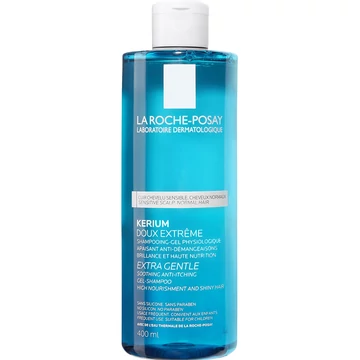 La Roche-Posay Kerium Extra kímélő fiziológiás sampon érzékeny fejbőrre 400ml