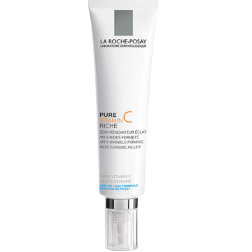 La Roche-Posay Pure C-Vitamin ránctalanító krém (Redermic C) száraz bőrre 40 ml