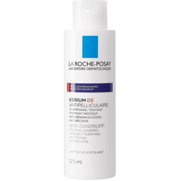 La Roche-Posay Kerium DS intenzív sampon kúra korpásodás ellen erősen korpásodó fejbőrre  125 ml