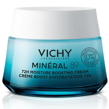 Vichy Minéral 89 72H hidratáló ILLATMENTES arckrém 50ml