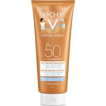 Vichy Idéal Soleil napvédő tej gyerekeknek arcra és testre SPF50+ 300ml