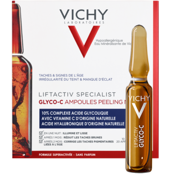 Vichy Liftactiv SPECIALIST Glyco-C Éjszakai Peeling ampulla 10x2ml