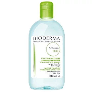 Bioderma Sébium H2O arc- és sminklemosó 500ml